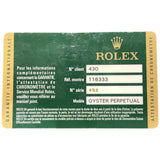 ロレックス ROLEX デイトジャスト2 116333G K18イエローゴールド/ステンレススティール 自動巻き メンズ 腕時計