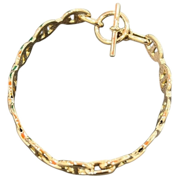 エルメス HERMES HERMES シェーヌダンクル アンシェネブレス SHサイズ 750PG アクセサリー