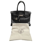 エルメス HERMES バーキン30 □H刻 ブラック　SV金具 トリヨン レディース ハンドバッグ