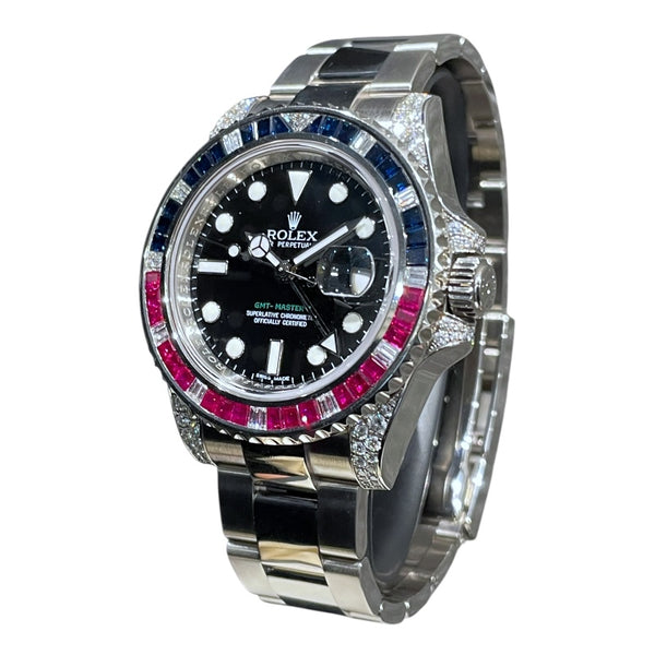 ロレックス ROLEX GMTマスターII 116759SARU K18WG 自動巻き メンズ 腕時計