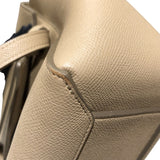 セリーヌ CELINE ベルトバックマイクロ 189153 ベージュ・ゴールド金具 グレインカーフレザー グレインカーフ レディース トートバッグ