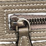 セリーヌ CELINE ラゲージ　マイクロショッパー 189793 グレー・シルバー金具 カーフ カーフ レディース ハンドバッグ