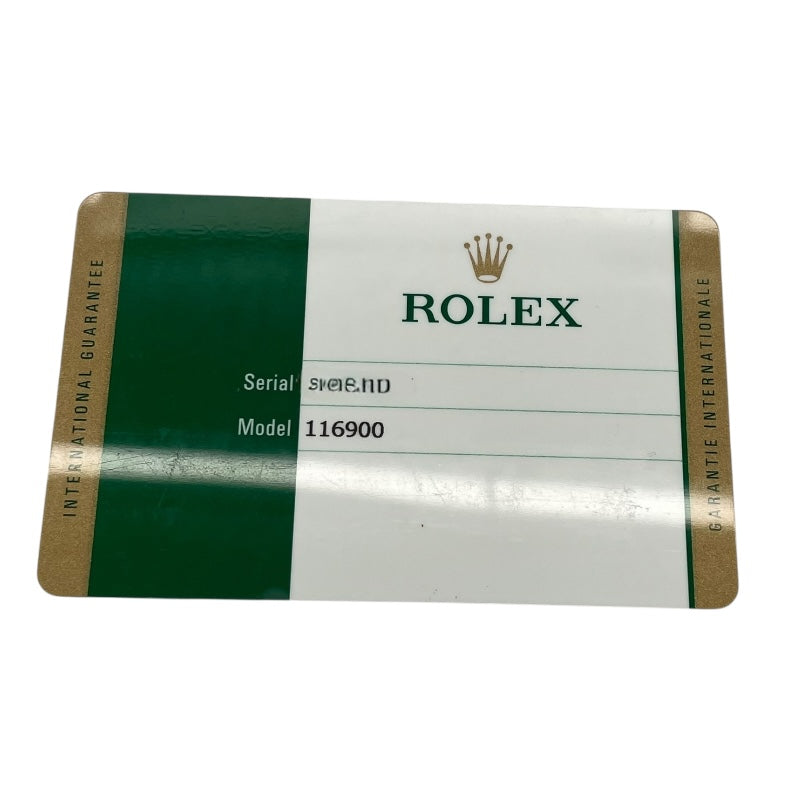 ロレックス ROLEX エアキング 116900 ブラック SS 自動巻き メンズ 腕時計