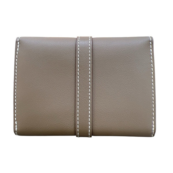 エルメス HERMES グレナンコンパクト K刻印 エトゥープ/SV金具 スイフト ユニセックス コインケース