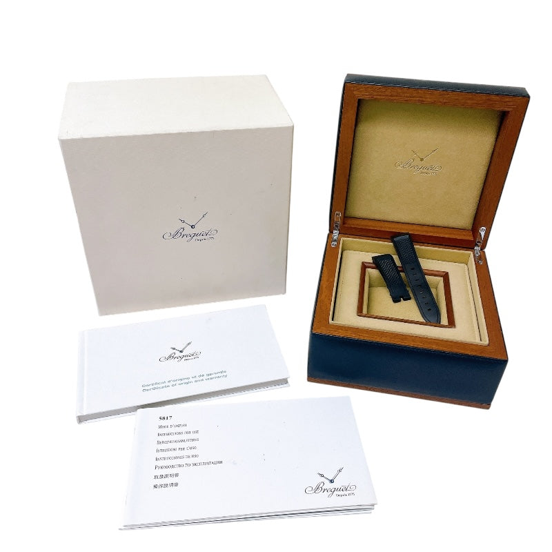 ブレゲ Breguet マリーン2 ラージデイト 5817ST SS 自動巻き メンズ 腕時計