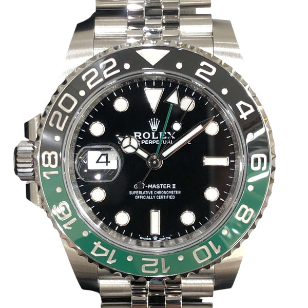 ロレックス ROLEX GMTマスターⅡ 126720VTNR ブラック SS メンズ 腕時計