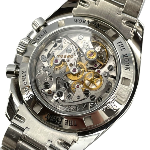 オメガ OMEGA スピードマスター プロフェッショナル ムーンフェイズ 3576.50 ブラック SS メンズ 腕時計