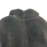 クリスチャン・ディオール Christian Dior ラムスキンシアリングムートンコート 448C12AL818 ブラック レザー レディース その他アウター