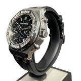 オーデマ・ピゲ AUDEMARS PIGUET ロイヤルオーク オフショア 26231ST.ZZ.D0002CA.01 ブラック SS/ラバーベルト 自動巻き ユニセックス 腕時計