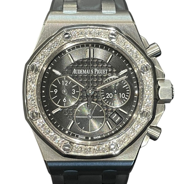オーデマ・ピゲ AUDEMARS PIGUET ロイヤルオーク オフショア 26231ST.ZZ.D0002CA.01 ブラック SS/ラバーベルト 自動巻き ユニセックス 腕時計