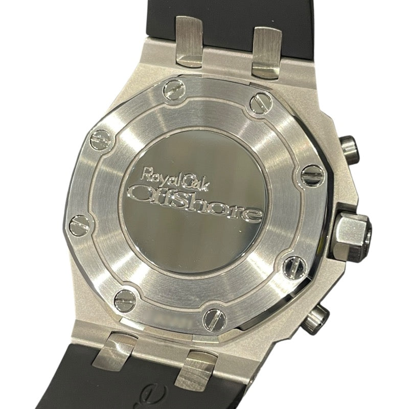 オーデマ・ピゲ AUDEMARS PIGUET ロイヤルオーク オフショア 26231ST.ZZ.D0002CA.01 ブラック SS/ラバーベルト 自動巻き ユニセックス 腕時計