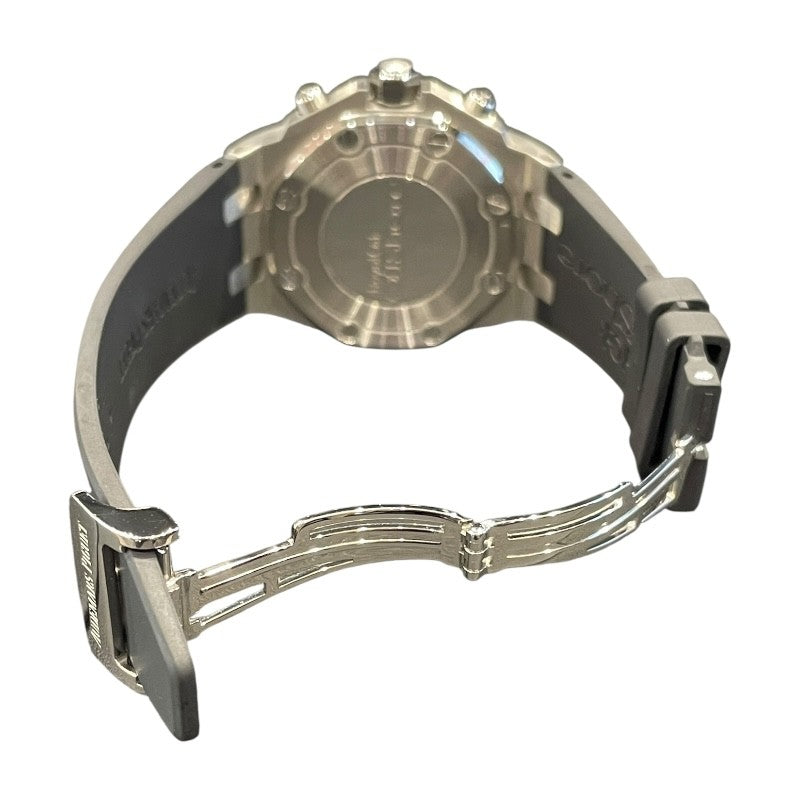 オーデマ・ピゲ AUDEMARS PIGUET ロイヤルオーク オフショア 26231ST.ZZ.D0002CA.01 ブラック SS/ラバーベルト 自動巻き ユニセックス 腕時計