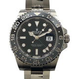 ロレックス ROLEX GMTマスター2 126710GRNR ブラック SS メンズ 腕時計