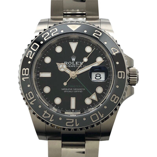 ロレックス ROLEX GMTマスター2 126710GRNR ブラック SS メンズ 腕時計
