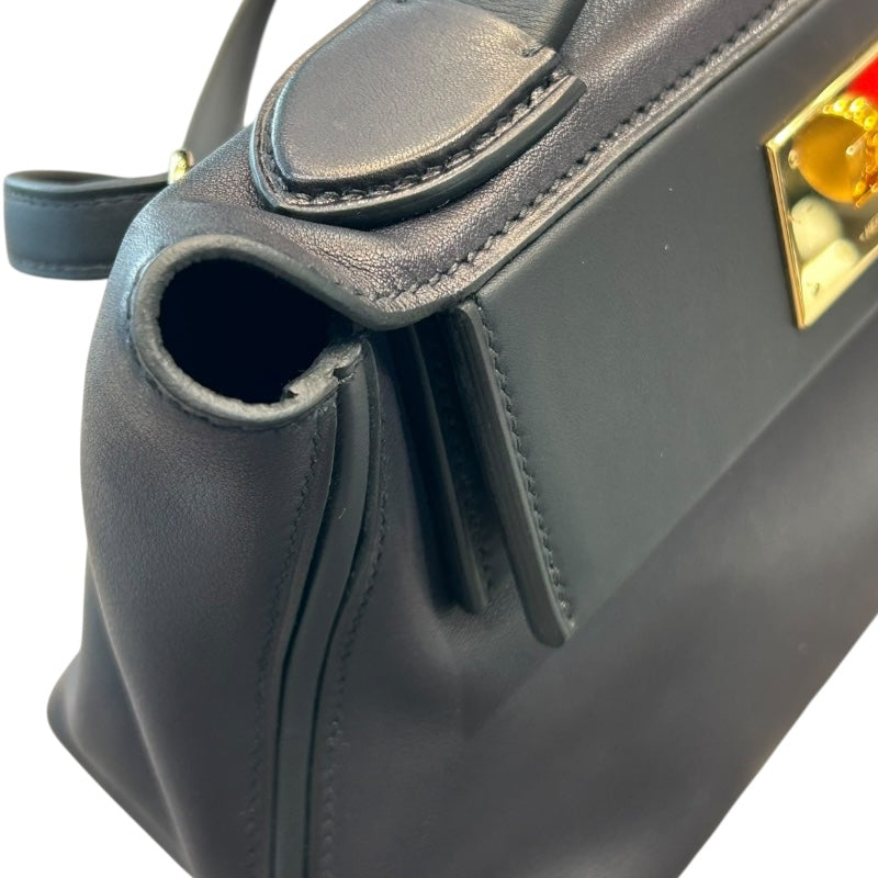 エルメス HERMES ヴァンキャトルミニ K刻 ブラック ゴールド金具 エバーカラー/スイフト レディース ショルダーバッグ