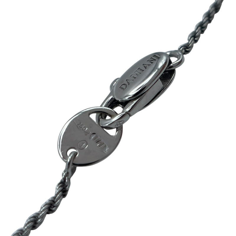 ダミアーニ DAMIANI ベルエポック バゲットダイヤ・プリンセスカットダイヤ・ダイヤ ペンダントネックレス ホワイトゴールド 750 ダイヤモンド　 ジュエリー
