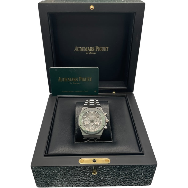 オーデマ・ピゲ AUDEMARS PIGUET ロイヤルオーク クロノグラフ 26315ST.OO.1256ST.02 グレー SS メンズ 腕時計