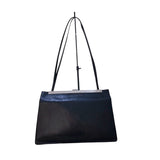 セリーヌ CELINE クラスプミディアム ブラック・シルバー金具 カーフレザー レディース ショルダーバッグ