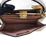 フェンディ FENDI ピーカブーアイシーユースモール 8BN327 ホワイト/ゴールド金具 カーフ レディース ショルダーバッグ
