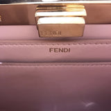 フェンディ FENDI ピーカブーアイシーユースモール 8BN327 ホワイト/ゴールド金具 カーフ レディース ショルダーバッグ