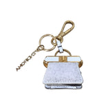 フェンディ FENDI ピーカブーアイシーユースモール 8BN327 ホワイト/ゴールド金具 カーフ レディース ショルダーバッグ