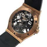 ウブロ HUBLOT クラシックフュージョン クラシコ ウルトラシン トゥールビヨン キングゴールド ダイヤモンド 505.OX.0180.LR.0904 グレー K18YG メンズ 腕時計