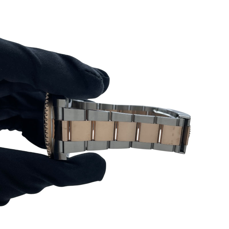 ロレックス ROLEX GMTマスター2 126711CHNR ブラック PG/SS 自動巻き メンズ 腕時計