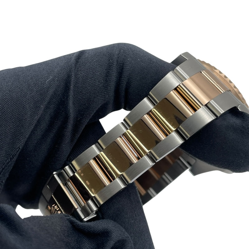 ロレックス ROLEX GMTマスター2 126711CHNR ブラック PG/SS 自動巻き メンズ 腕時計