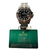 ロレックス ROLEX GMTマスターⅡ 126711CHNR ブラック SS メンズ 腕時計