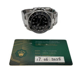 ロレックス ROLEX GMTマスター2 126710GRNR ブラック SS メンズ 腕時計