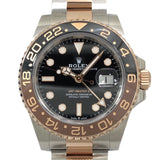 ロレックス ROLEX GMTマスター２ ランダムシリアル 126711CHNR ブラック SS/K18PG メンズ 腕時計