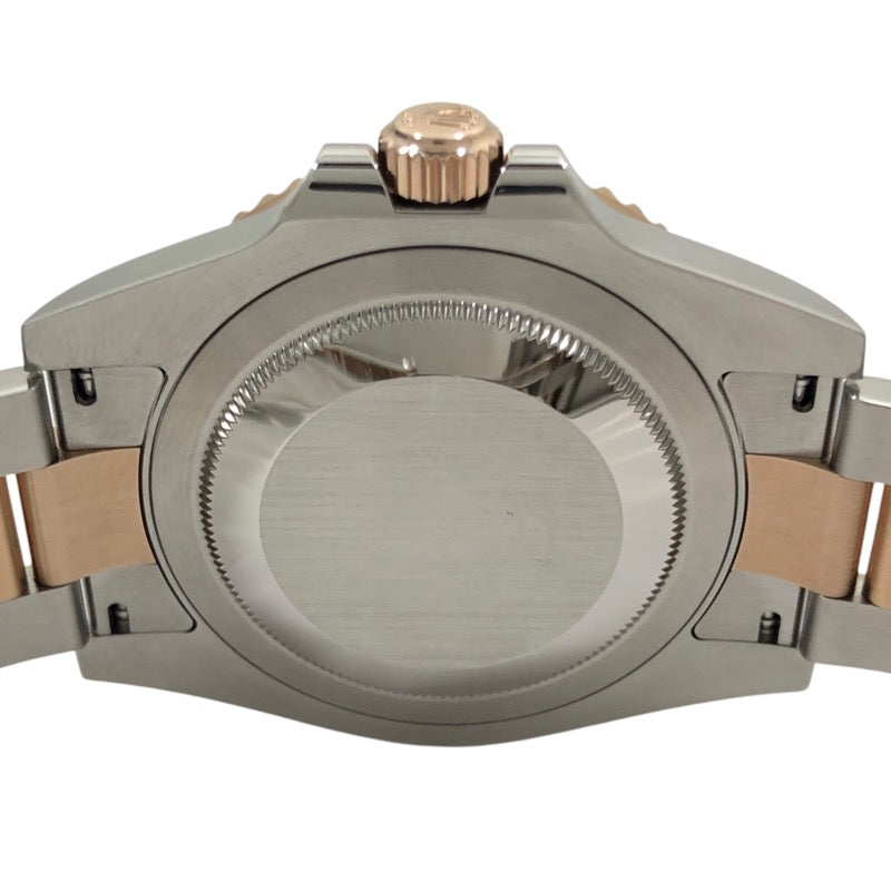 ロレックス ROLEX GMTマスター２ ランダムシリアル 126711CHNR ブラック SS/K18PG メンズ 腕時計