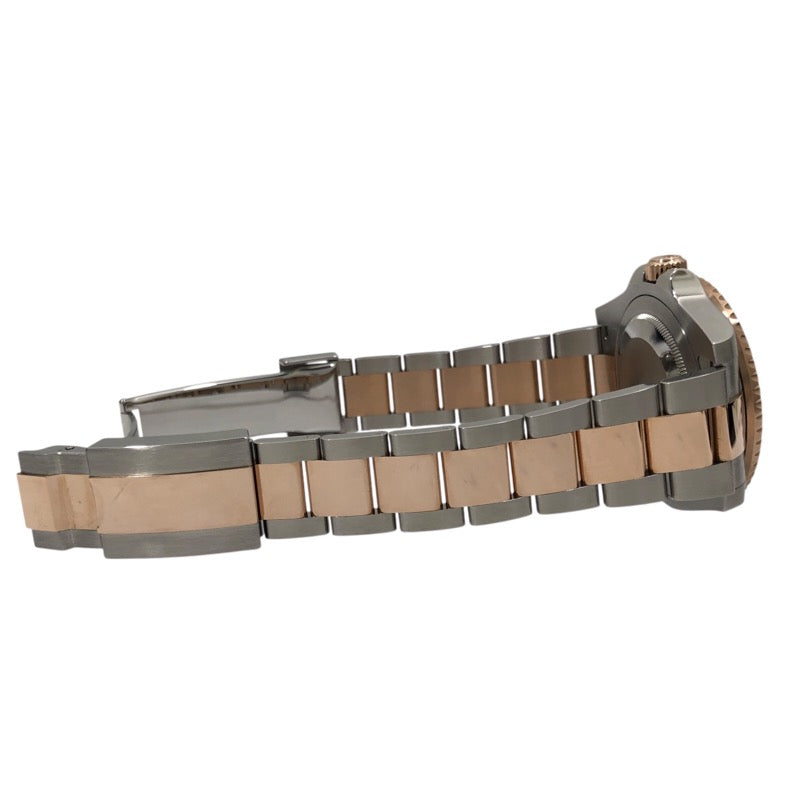 ロレックス ROLEX GMTマスター２ ランダムシリアル 126711CHNR ブラック SS/K18PG メンズ 腕時計