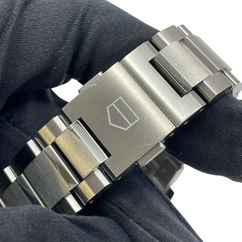 タグ・ホイヤー TAG HEUER オータヴィア キャリバー5 クロノメーター WBE5114.EB0173 ブラック SS メンズ 腕時計