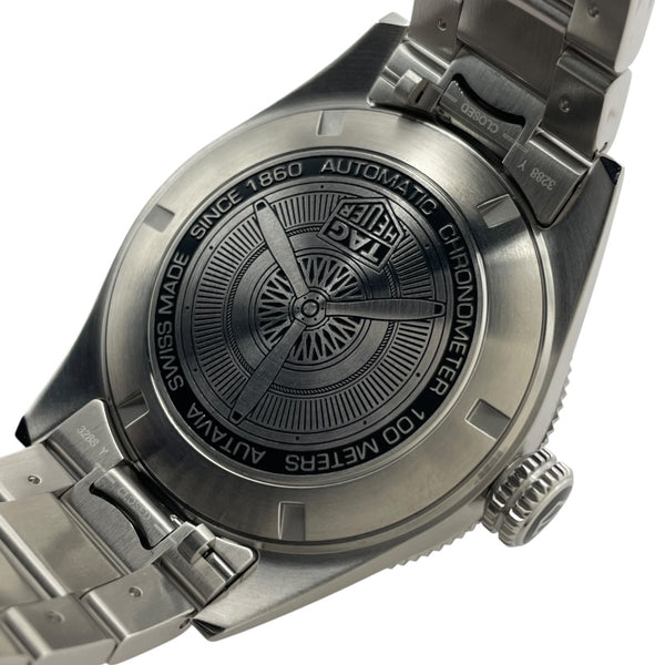 タグ・ホイヤー TAG HEUER オータヴィア キャリバー5 クロノメーター WBE5114.EB0173 ブラック SS メンズ 腕時計