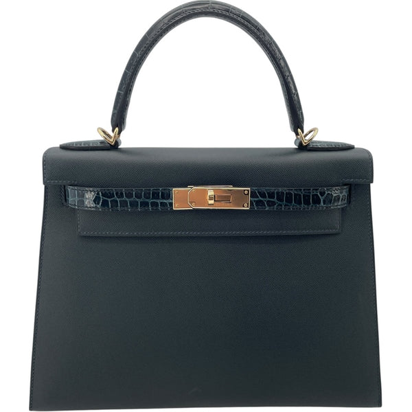 エルメス HERMES ケリー28 タッチ 外縫い B刻印 ヴェールシプレ GD金具 マダム・ニロティカス レディース ショルダーバッグ