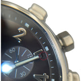 ルイ・ヴィトン LOUIS VUITTON タンブール クロノグラフ Q1121 ブラウン SS 自動巻き メンズ 腕時計