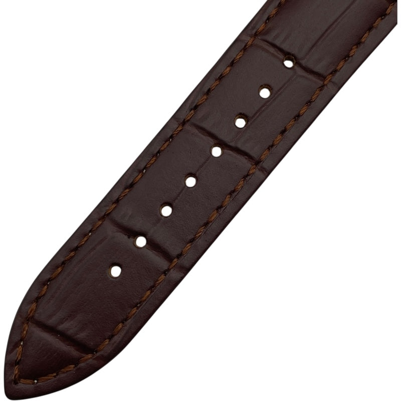 ルイ・ヴィトン LOUIS VUITTON タンブール クロノグラフ Q1121 ブラウン SS 自動巻き メンズ 腕時計