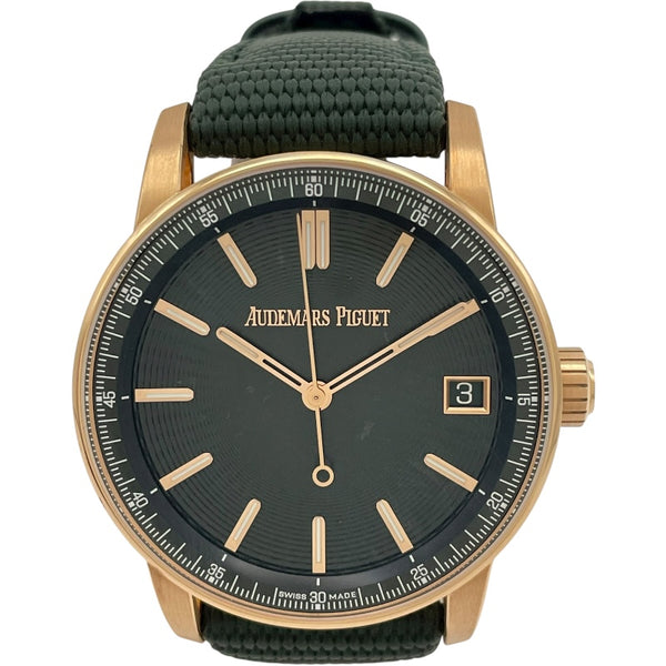 オーデマ・ピゲ AUDEMARS PIGUET CODE11.59 バイ オーデマピゲ オートマティック 15210OR.OO.A056KB.01 グリーン PG メンズ 腕時計
