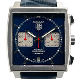 タグ・ホイヤー TAG HEUER モナコキャリバー12クロノグラフ CAW2111 ブルー SS メンズ 腕時計