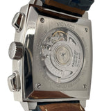 タグ・ホイヤー TAG HEUER モナコキャリバー12クロノグラフ CAW2111 ブルー SS メンズ 腕時計