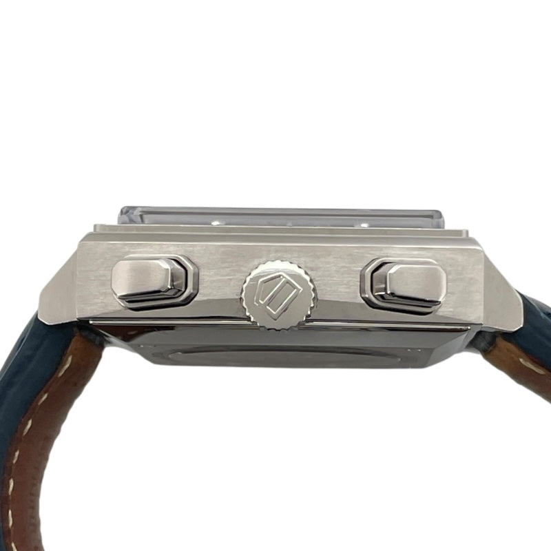 タグ・ホイヤー TAG HEUER モナコキャリバー12クロノグラフ CAW2111 ブルー SS メンズ 腕時計
