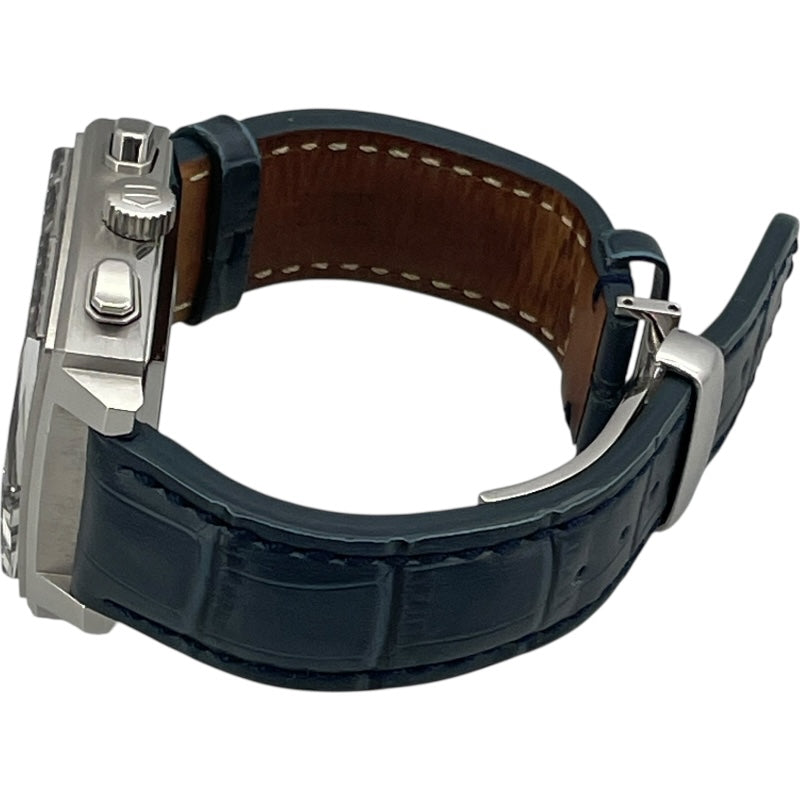 タグ・ホイヤー TAG HEUER モナコキャリバー12クロノグラフ CAW2111 ブルー SS メンズ 腕時計