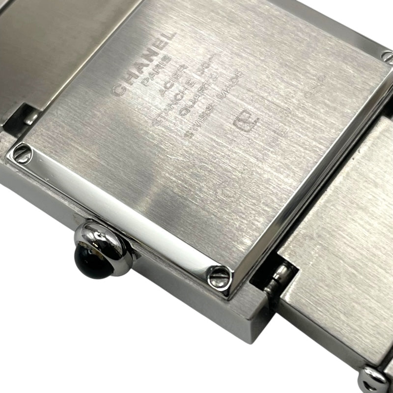 シャネル CHANEL マドモアゼル H0875 ブラック SS クオーツ レディース 腕時計