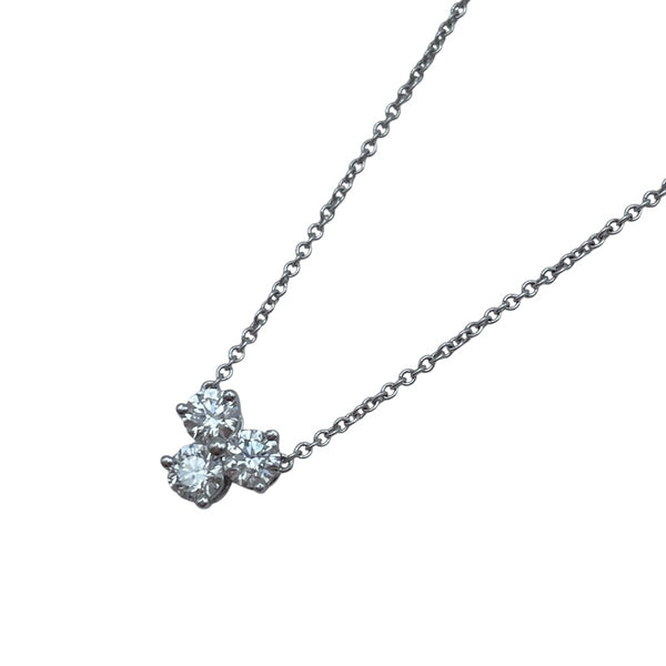 ティファニー TIFFANY＆CO アリア3PDネックレス プラチナ Pt950 ジュエリー