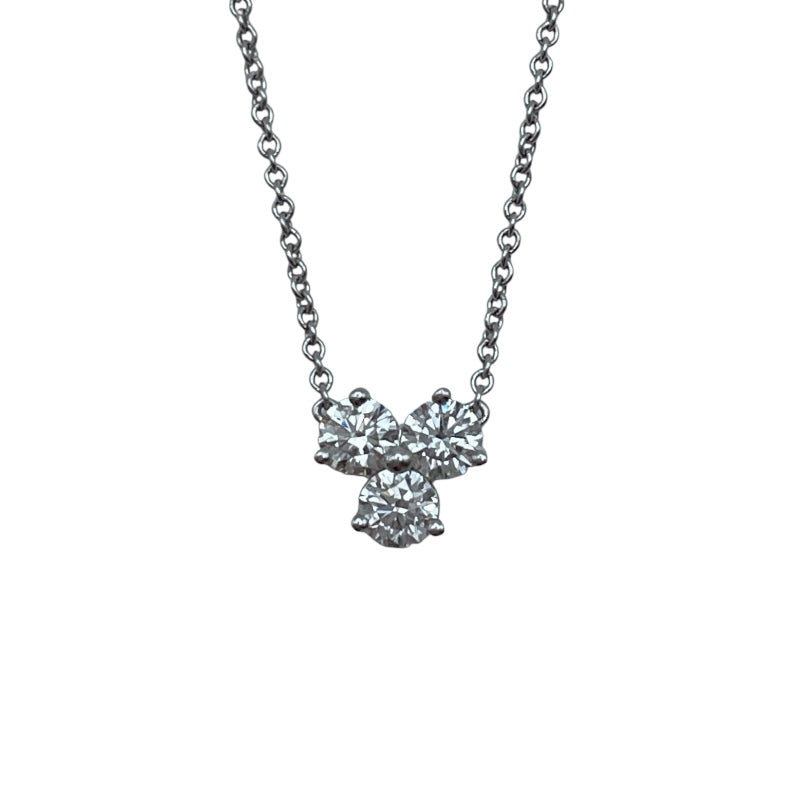 ティファニー TIFFANY＆CO アリア3PDネックレス プラチナ Pt950 ジュエリー