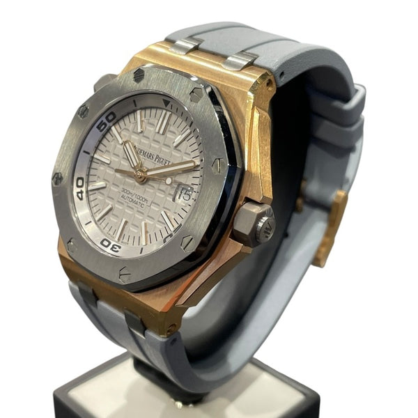 オーデマ・ピゲ AUDEMARS PIGUET ロイヤルオークオフショアブティック限定 15711OI.OO.A006CA.01 グレー PG/チタン メンズ 腕時計