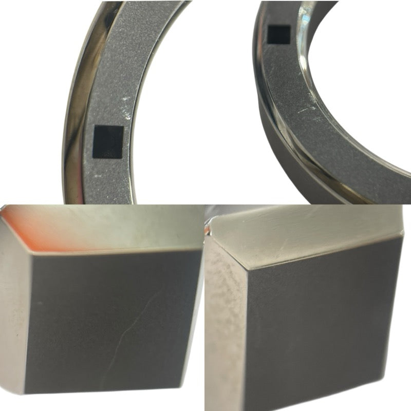 エルメス HERMES リング ＜フェール・ア・シュヴァル＞ グレー チタン アクセサリー