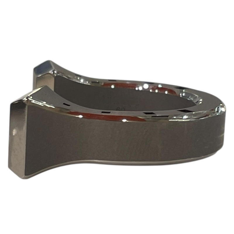 エルメス HERMES リング ＜フェール・ア・シュヴァル＞ グレー チタン アクセサリー