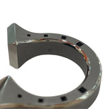 エルメス HERMES リング ＜フェール・ア・シュヴァル＞ グレー チタン アクセサリー